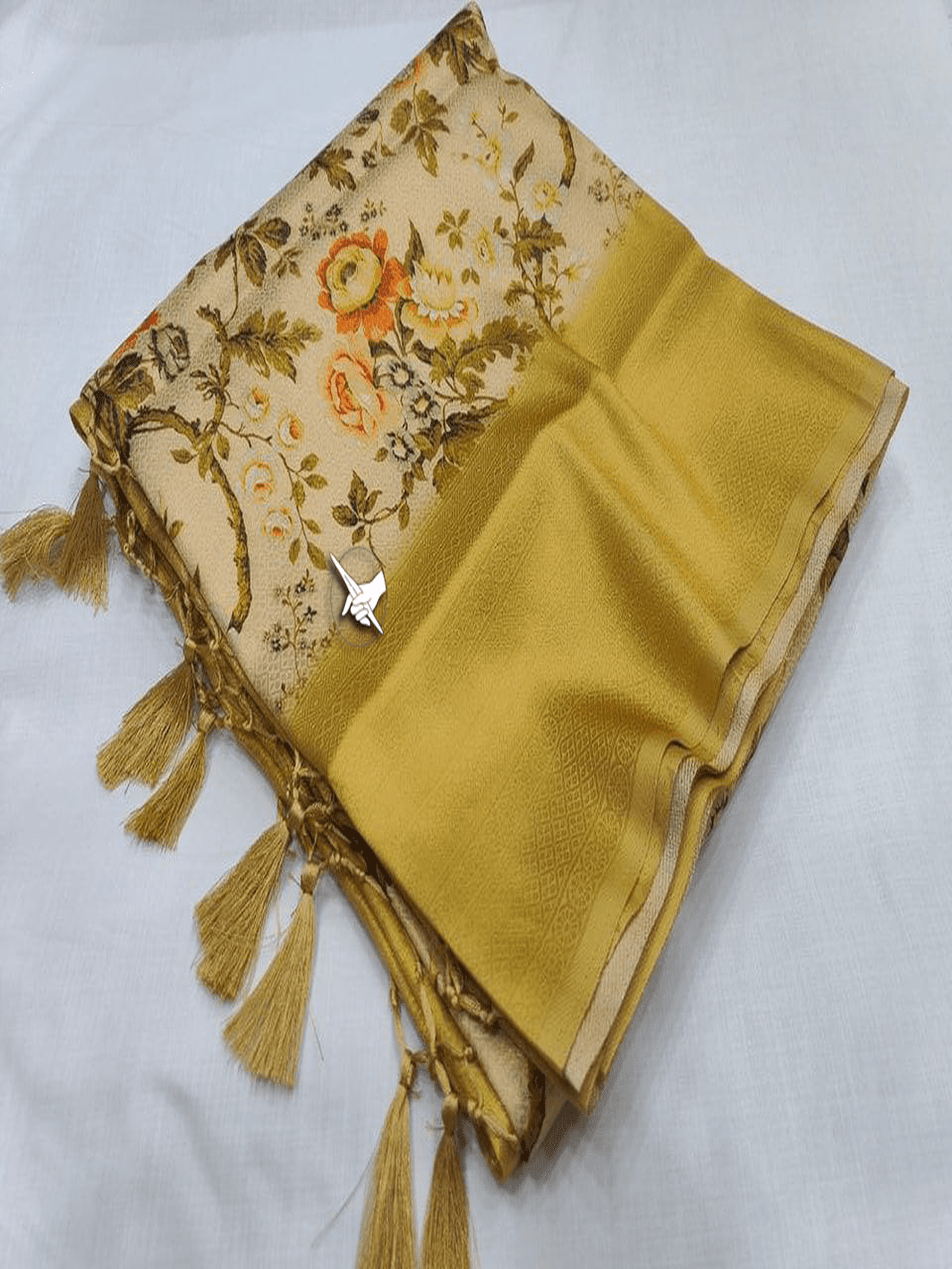 Luxurious Silk Digital Printed Saree