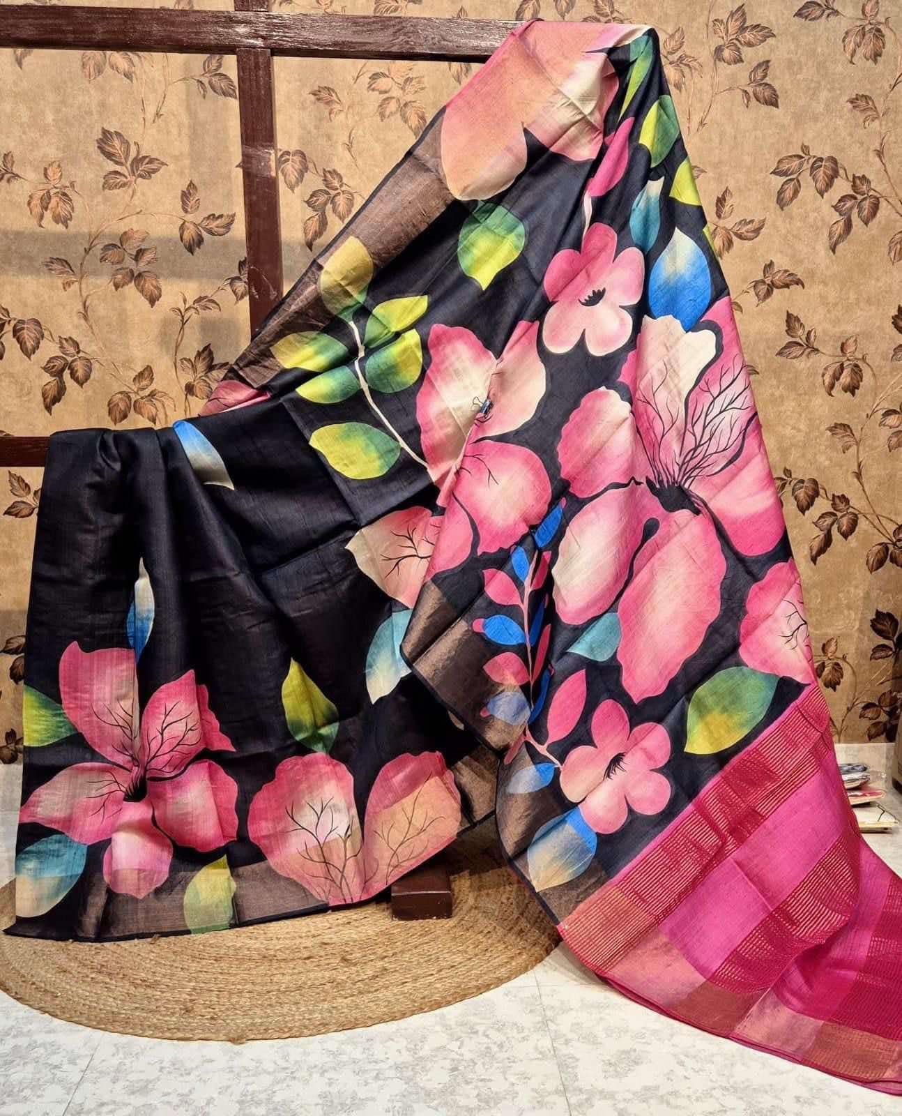 Luxurious Printed Kanchi Silk Sarees for Weddings and Events