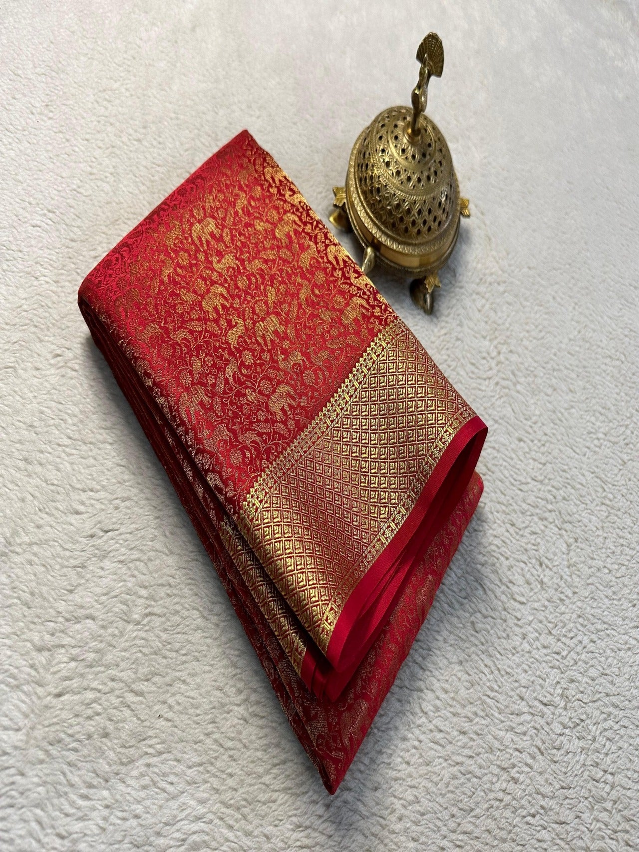 Rich Elegance Brocade Mysore Silk Saree